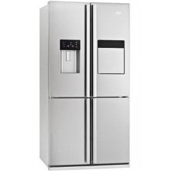 REFRIGERATEUR COMBINE BEKO 4P 522L AVEC DISTRIBUTEUR D'EAU + BAR A++ INOX